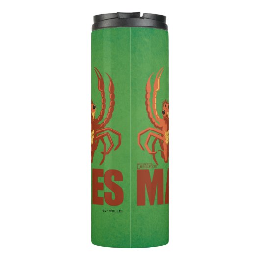 Baby Manticores  Grafisch Thermosbeker (Achterkant)