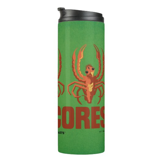 Baby Manticores Grafisch Thermosbeker (Geroteerd rechts)