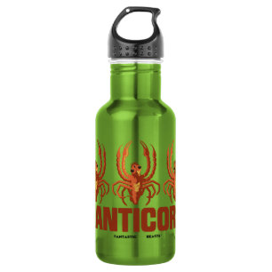 Baby Manticores Grafisch Waterfles