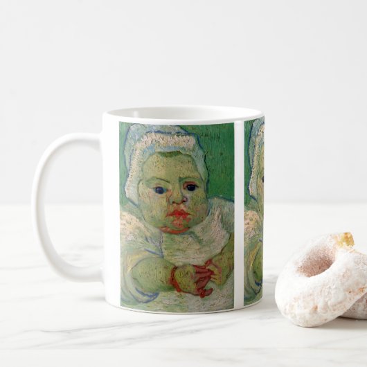 Baby Marcelle Roulin door Vincent van Gogh Koffiemok (Met donut)
