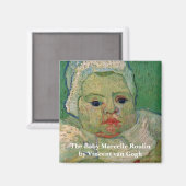 Baby Marcelle Roulin door Vincent van Gogh Magneet (Voorkant / Achterkant)