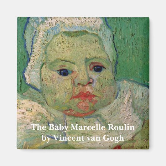 Baby Marcelle Roulin door Vincent van Gogh Magneet (Voorkant)