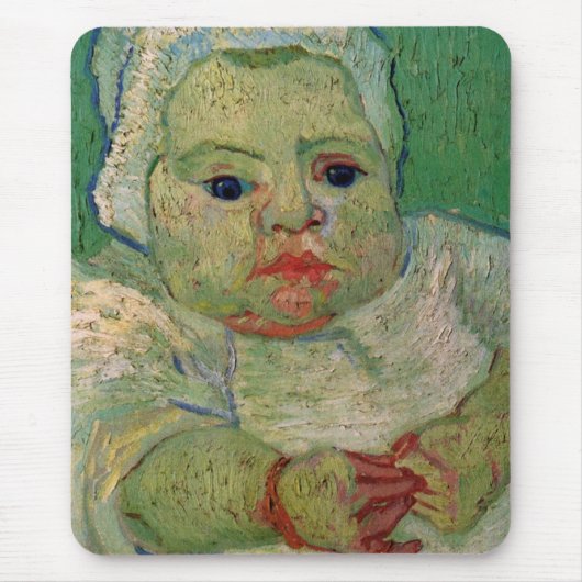 Baby Marcelle Roulin door Vincent van Gogh Muismat (Voorkant)