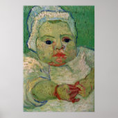 Baby Marcelle Roulin door Vincent van Gogh Poster (Voorkant)