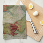 Baby Marcelle Roulin door Vincent van Gogh Theedoek (Quarter Fold)