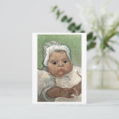 Baby Marcelle Roulin, Vincent van Gogh Briefkaart (Staand voorkant)