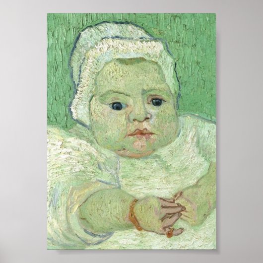 Baby Marcelle Roulin, Vincent van Gogh Poster (Voorkant)
