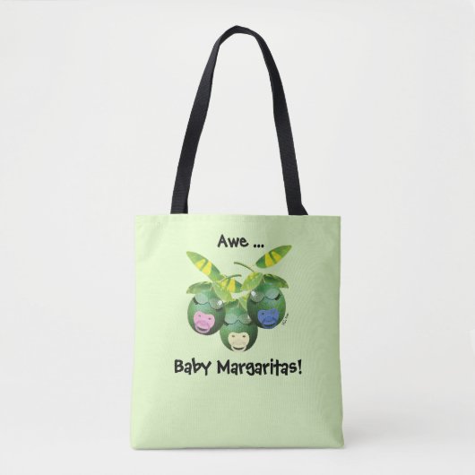 Baby Margaritas Canvas tas (Voorkant)