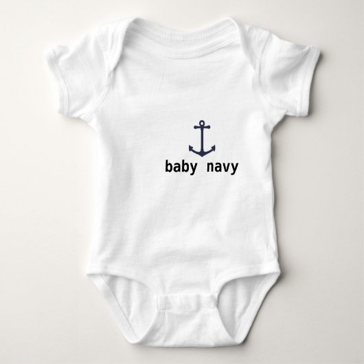 baby marine romper (Voorkant)