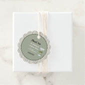 Baby Martini 'tini-een'  Bedankjes Labels (In situ)