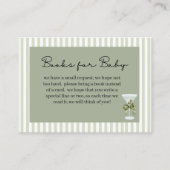 Baby Martini 'tini-one' Books for Baby Informatiekaartje (Voorkant)