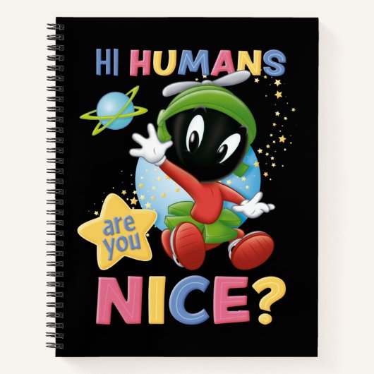 Baby MARVIN THE MARTIAN™| Hi Mensen Notitieboek (Voorkant)