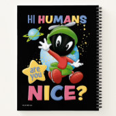 Baby MARVIN THE MARTIAN™| Hi Mensen Notitieboek (Achterkant)
