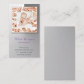 Baby Masseur Massage Specialist Physiotherapeut Visitekaartje (Voorkant / Achterkant)