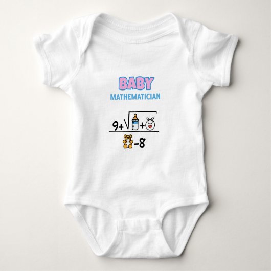 Baby Mathematician Romper (Voorkant)
