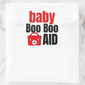 Baby medische kit vierkante sticker (Tas)