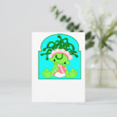 Baby Medusa Briefkaart (Staand voorkant)