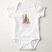 BABY MEISJE 1E KERST ROMPER (Voorkant)