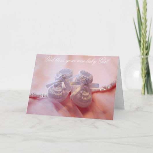 Baby meisje aankondiging (Voorkant)