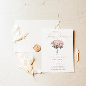 Baby Meisje April Douche Kaart