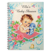  Baby Meisje Baby shower Notitieboek (Voorkant)