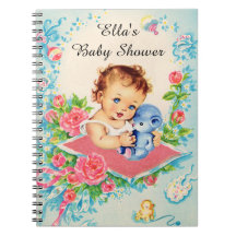 Baby Meisje Baby shower Notitieboek