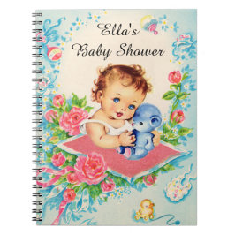  Baby Meisje Baby shower Notitieboek