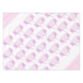 Baby meisje baby shower olifant tafelkleed