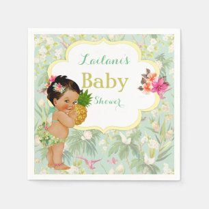 Baby Meisje Bikini Tropisch Luau Hawaiaanse Vlecht Servet