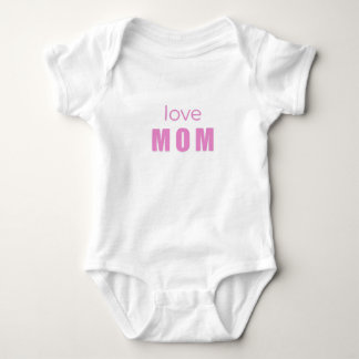 Baby Meisje Body “Love Mom” Romper