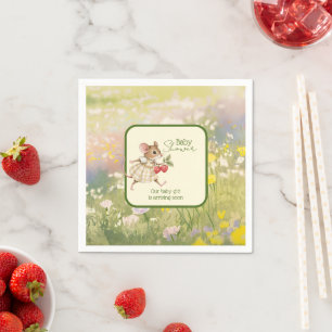 Baby Meisje Bosdier Shower Servet