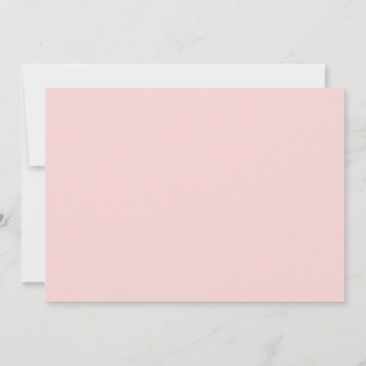 Baby meisje | Bruin Kaart (Achterkant)