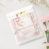 Baby Meisje Bunny Baby shower Bedankzakje (Gezegeld)