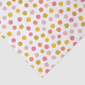 Baby meisje cadeau verpakking tissuepapier (Detail)