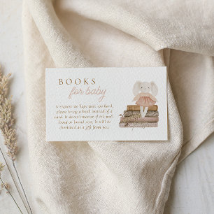 Baby Meisje Clothesline Boho Boeken voor Baby Informatiekaartje