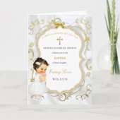 Baby meisje doop communie programma (Voorkant)