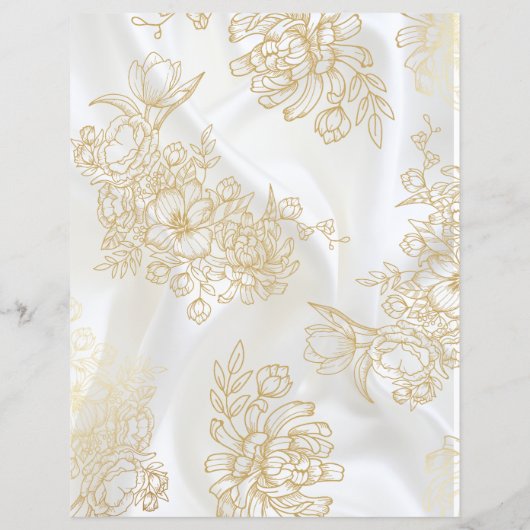 Baby Meisje Doop Doop Wit Goud (Achterkant)