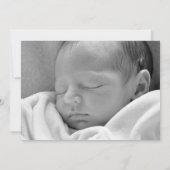 Baby Meisje Doop Fuschia Roze Lotus Bloom Kaart (Achterkant)