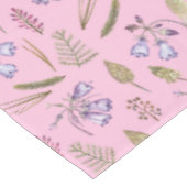 Baby Meisje Douche Bloementuin Botanische Decor Tafelkleed (Gekanteld)