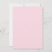 Baby Meisje Douche Kleine Wildflower Kaart (Achterkant)