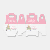 Baby Meisje Douche Safari Bedankt voor het Rijden Bedankdoosjes (Uitgevouwen)