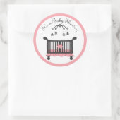 Baby Meisje Douche Sticker (Tas)