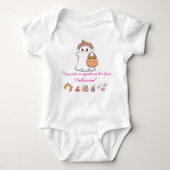 Baby meisje eerste Halloween Romper (Voorkant)