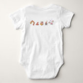 Baby meisje eerste Halloween Romper (Achterkant)