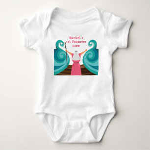 Baby Meisje Eerste Pascha Schattigee Mozes Aangepa Romper