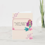 Baby Meisje Eerste Verjaardag Party Zeemeermin (Voorkant)