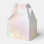 Baby Meisje en een Abrikozenpoedel Bedankdoosjes (Achterkant)