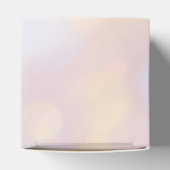 Baby Meisje en een Abrikozenpoedel Bedankdoosjes (Bovenkant)