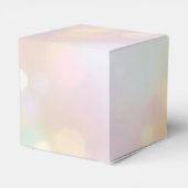 Baby Meisje en een Abrikozenpoedel Bedankdoosjes (Achterkant)