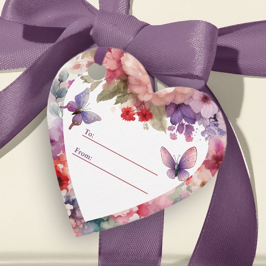 Baby Meisje Fairy Eerste Verjaardagshart Gift Labe Bedankjes Labels